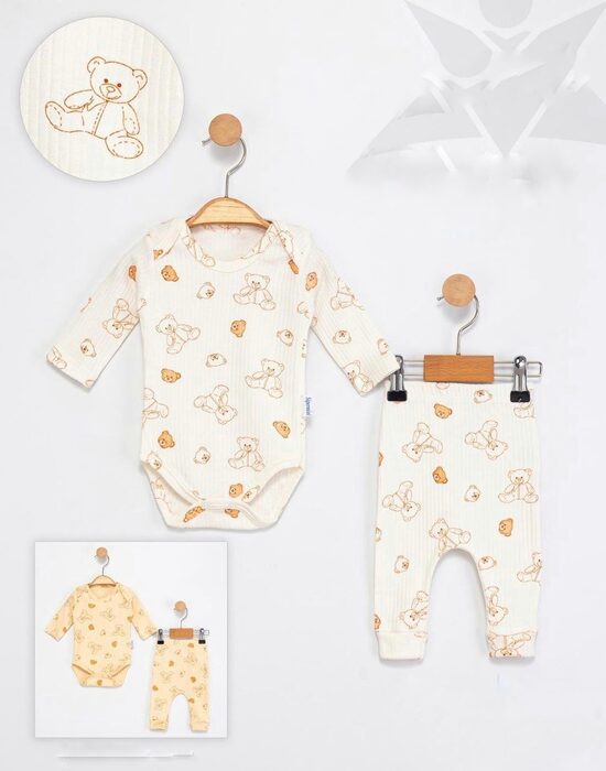 Komplekts balts ar lāčiem